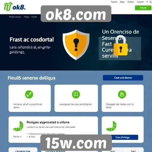 Recursos de segurança e privacidade no site ok8.com